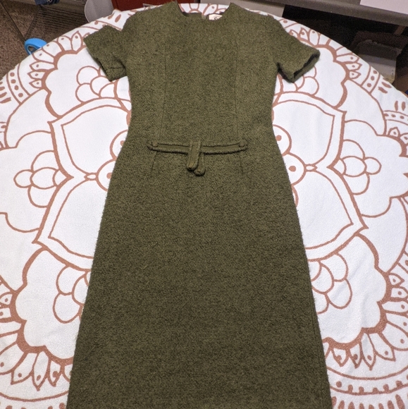Vintage Elmoor of London Green Dress - Picture 4 of 8